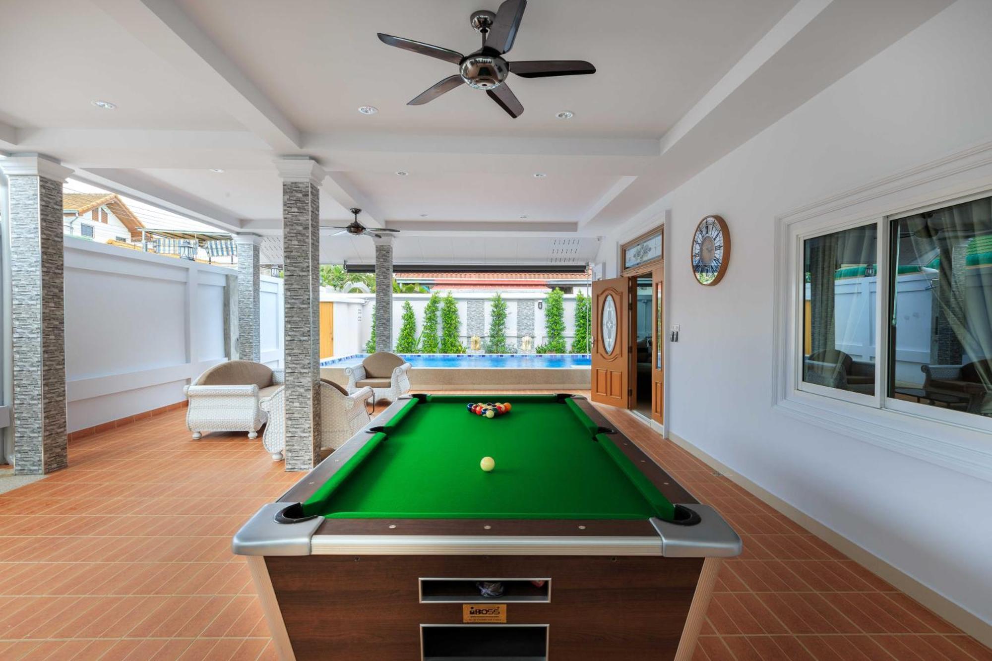 Pattaya Private Villa - Pool,Sauna,Snooker,Bbq Exterior foto