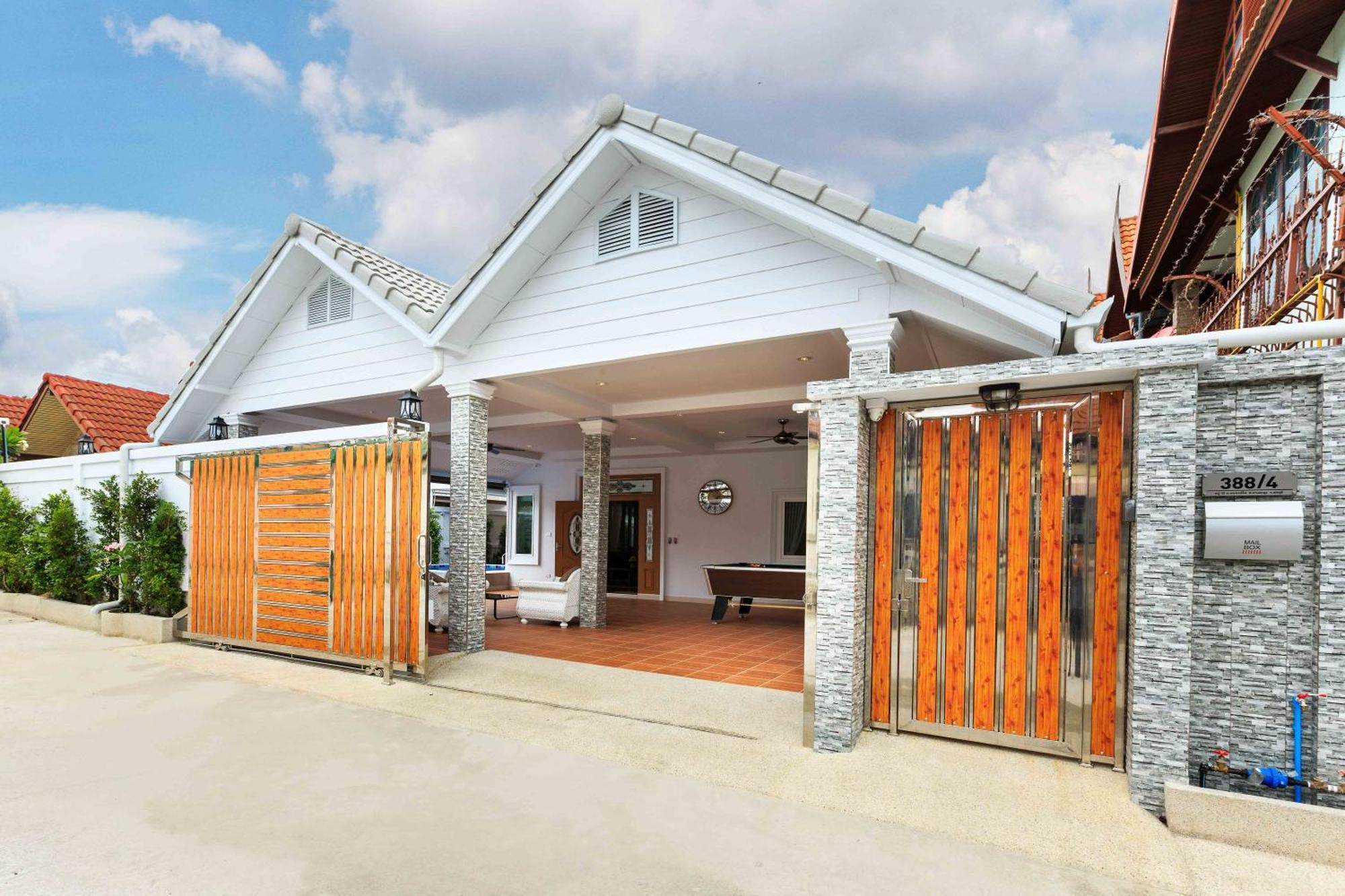 Pattaya Private Villa - Pool,Sauna,Snooker,Bbq Exterior foto